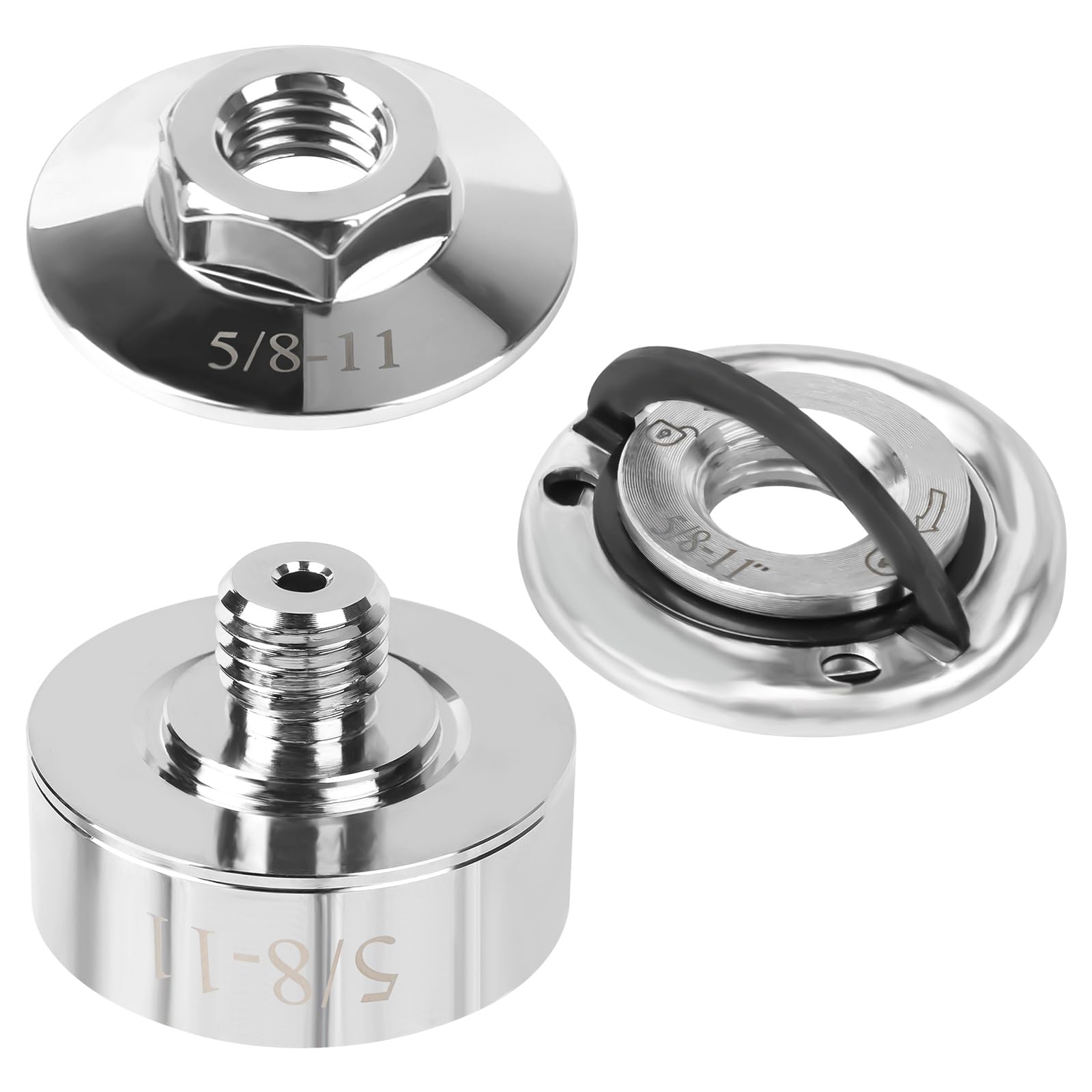 3Pcs X-Lock Adapter, Grinder Adapter Kit on M14 and 5/8 Inch Thread