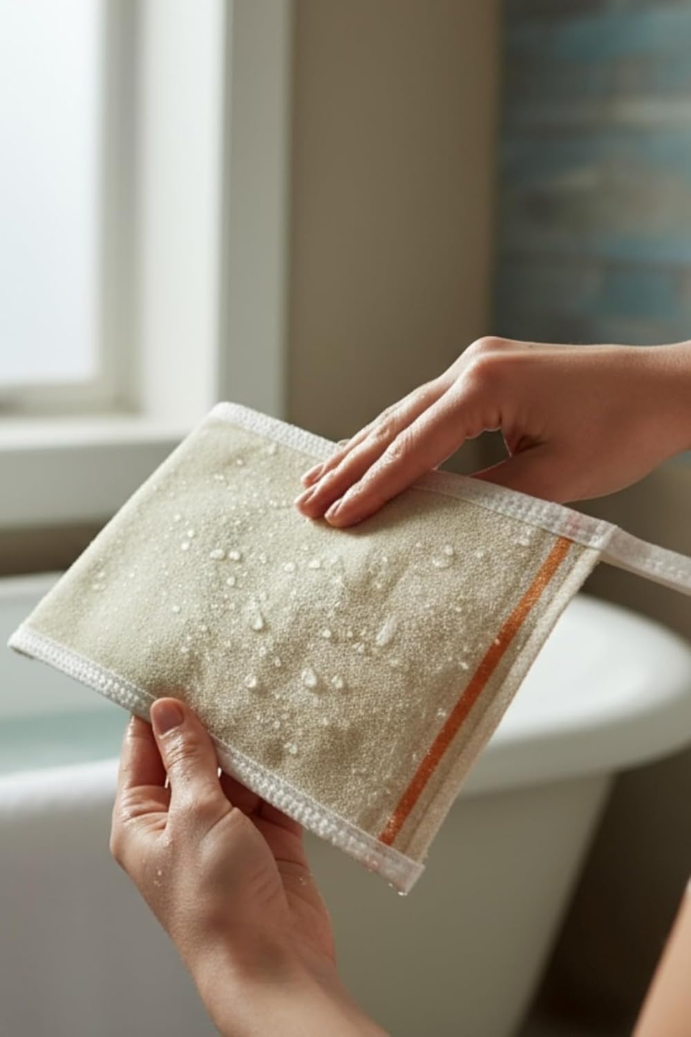 SODEF Exfoliating Bath Glove, Skin Cleansing Shower Mitt, Suitable for Normal Skin Types, One Size - One Size