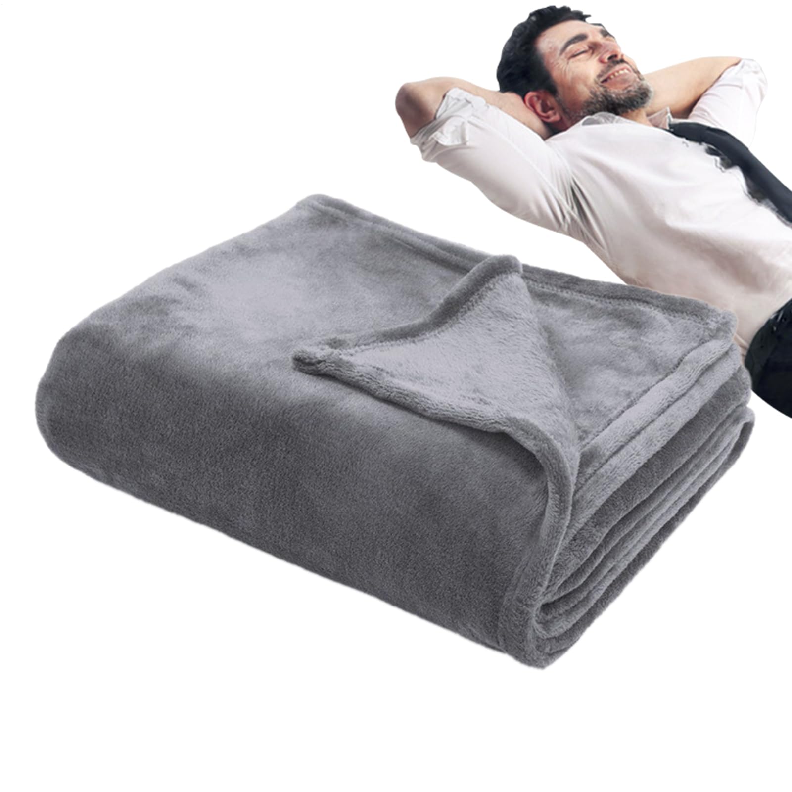 Mantas De Forro Polar para Sofá - Cubierta De Ropa De Cama Abrigadora De Doble Cara Lavable - Manta De Cama De 150x109 Cm - para Navidad Otoño Dormitorio Invierno Habitación Chica Hogar Sofá