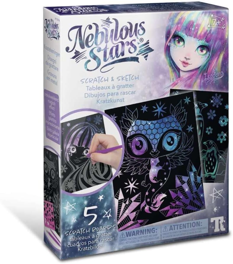 Nebulous Stars Scratch & Sketch, Scratch Art Set