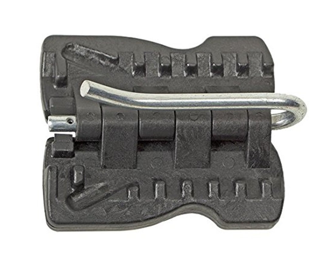 The Original FatIván - Calzo plegable para puerta con imán, 1, Negro, 1