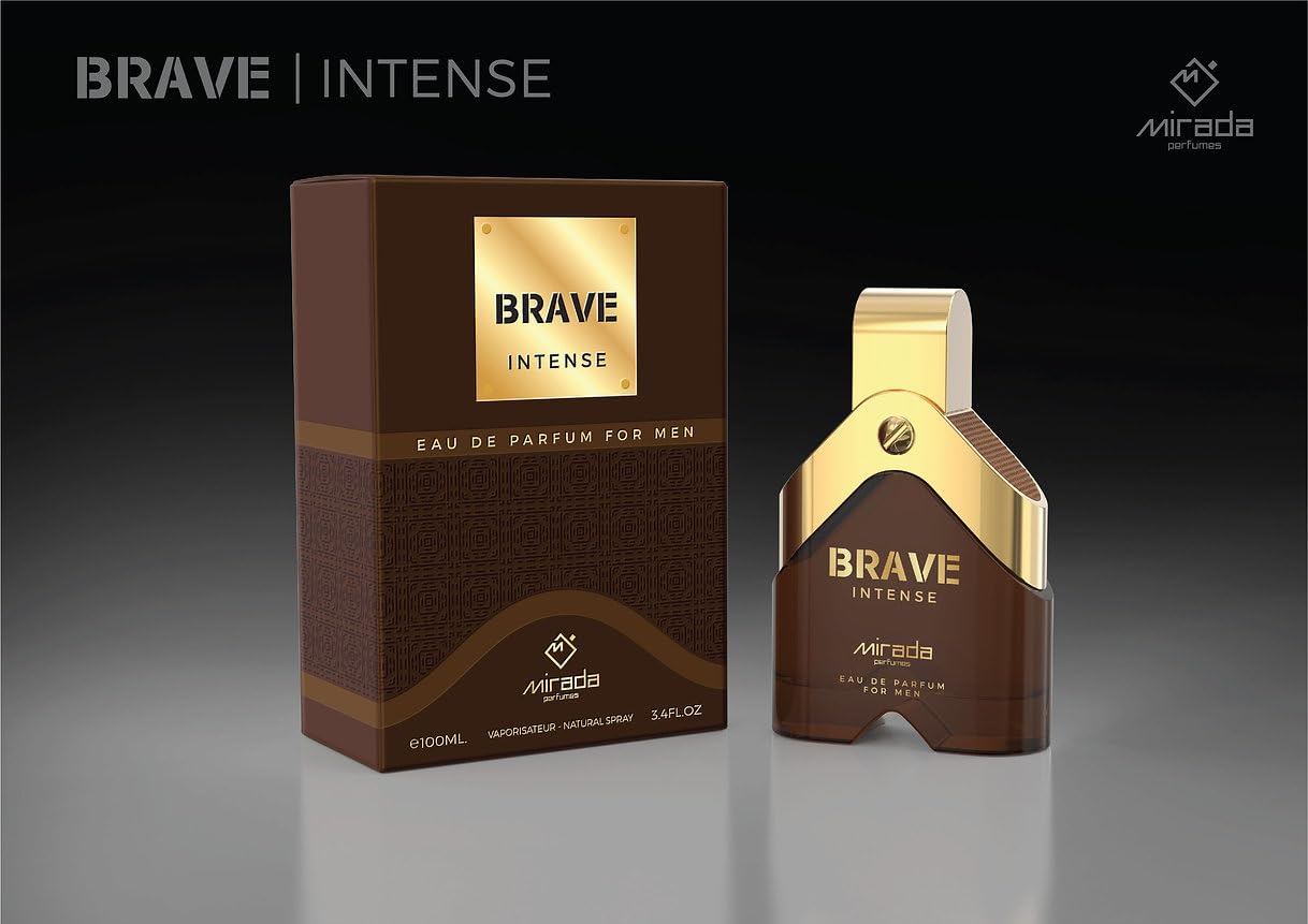MIRADA Brave Intense EDP For Men 100ML - Image 2