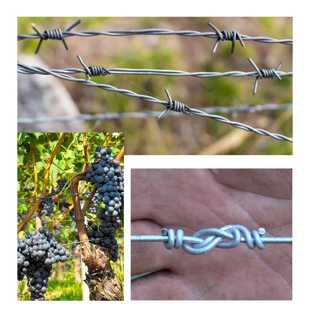 Rebar Bindedraht für Automatische Bindemaschinen, 110m 0,8mm 4 Rollen | Edelstahl Stahl Tie Wire Spule Bewehrungsdraht, Weich & flexibel Bewehrungs Draht Stahlbinder für Bau Schweißdraht