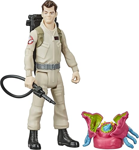 Hasbro Ghostbusters Fright cuenta con figura de Ray Stantz con figura interactiva de fantasma y accesorio, juguetes para niños a partir de 4 años,