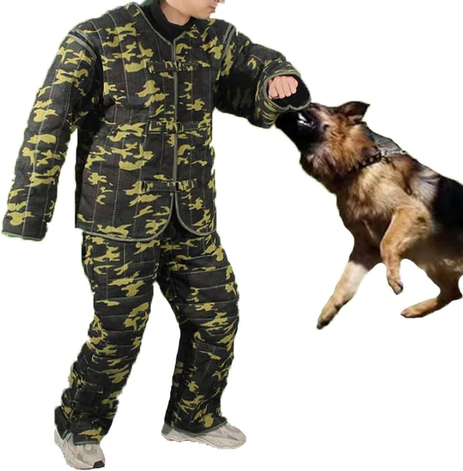 FAXIOAWA Traje de Entrenamiento Profesional para Perros, Ropa Protectora, Traje de Entrenamiento para Perros, Traje de mordida para Entrenamiento de Perros