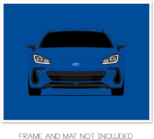 Miniatura 2 de CUSTOMIZABLE COLOR Subaru BRZ (2022-Present) Inspired Poster Print Wall Art Decor Handmade (Unframed)