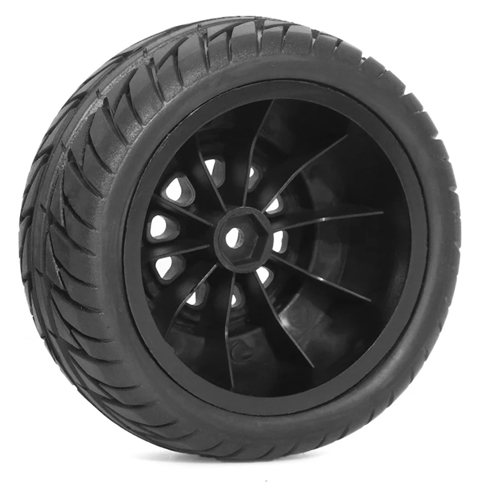 para Slash para Arrma para Senton para HuanQi 727 para Vkar 10sc para Hpi 1/10 112mm Rueda Neumáticos con 12mm Hex RC Coche Camión Recorrido Corto Piezas NeumáTicos RC