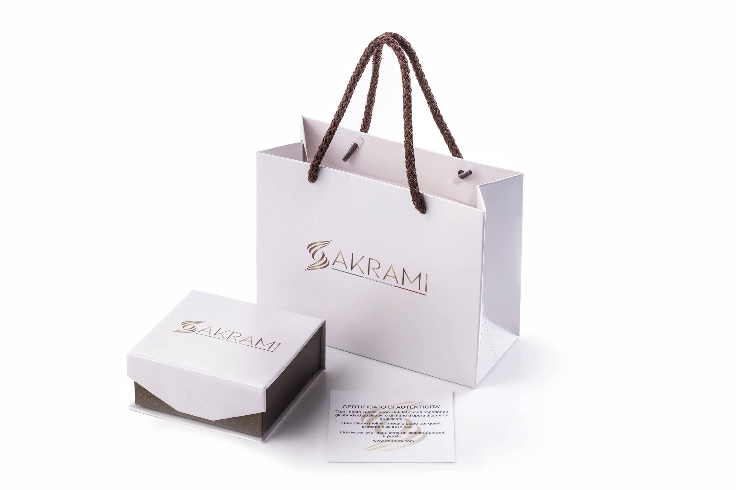 Sakrami Bracciale Tennis Elizabeth in Argento 925 con Zirconi Bianchi e Zircone Verde a Forma di Cuore – Gioiello Elegante Donna, Ragazza + Confezione Regalo Personalizzata