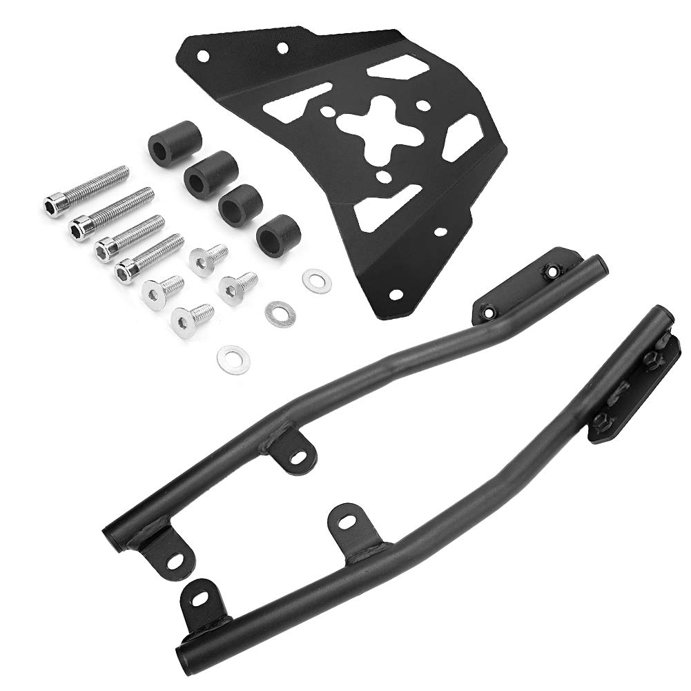Equipaje Trasero de Motocicleta, Soporte de Portaequipajes Compatible con Portaequipajes Z650 Kawasaki Z650 17 19