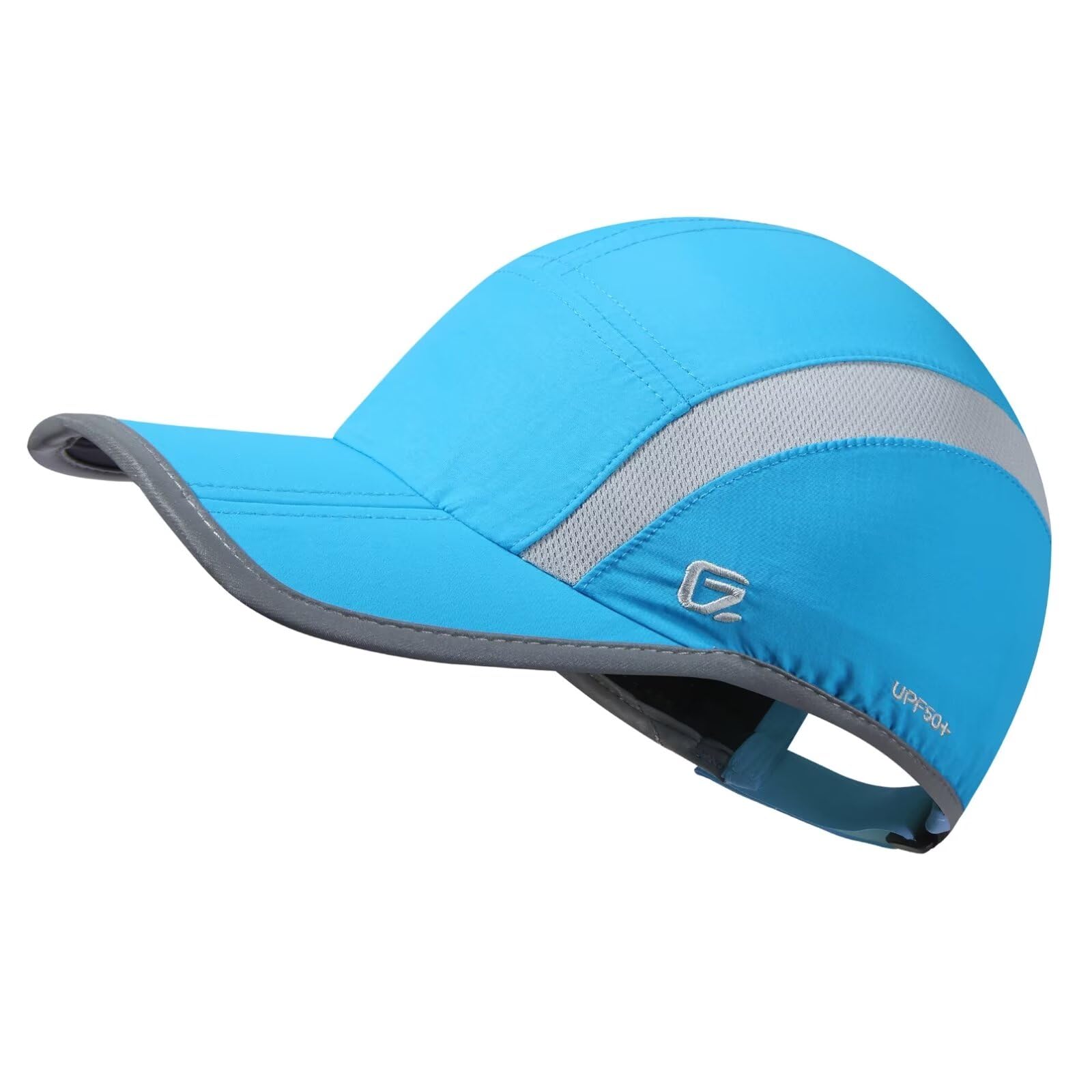GADIEMKENSD UPF50+ Folding Outdoor Hat Unstructured Reflective Design Breathable Soft Sport Cap for Outdoor Sport — view 22