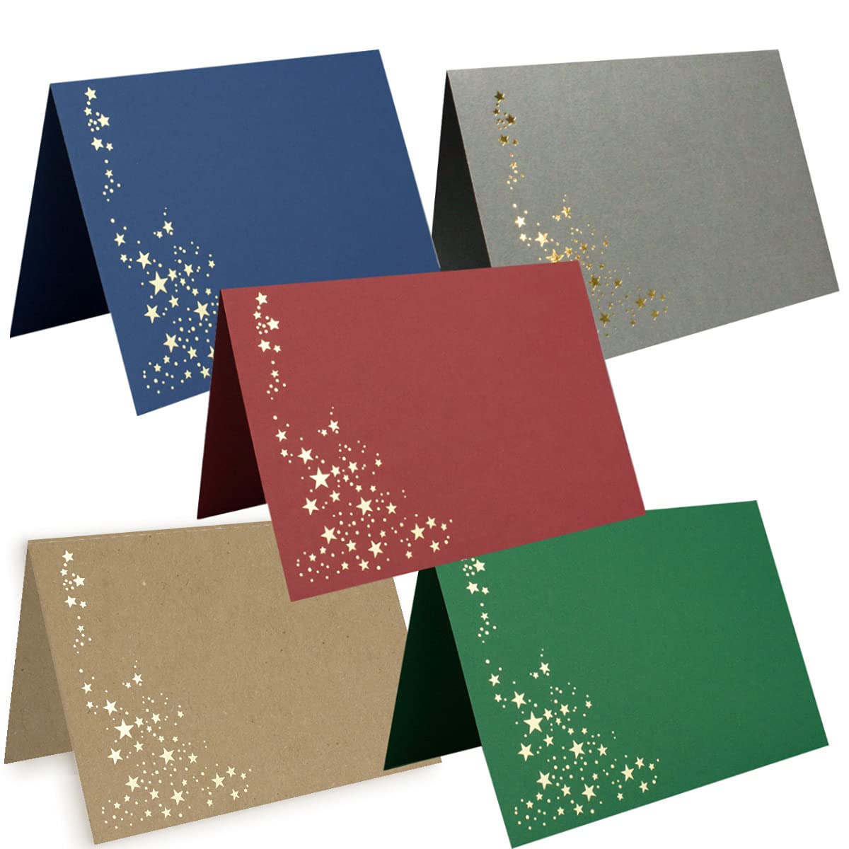 Lot 20 Feuilles Carton Miroir A4 - 10 Couleurs Métallisées Pour Créa