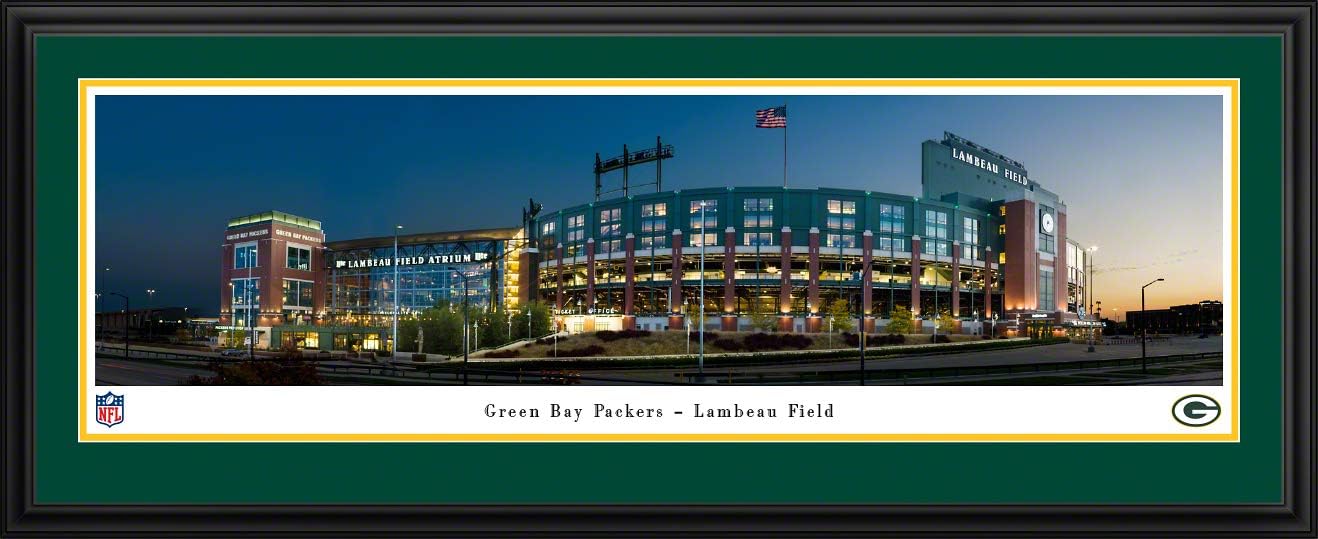Lambeau Field, Home of The Green Bay Packers - Panoramic Posters and Wall Decor by Blakeway Panoramas