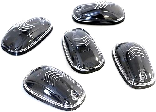 Miniatura 9 de iJDMTOY Kit de montaje de luces LED ámbar de lente transparente para techo de cabina compatible con DodgeRAM ChevroletGMC Ford Toyota Trucks, juego