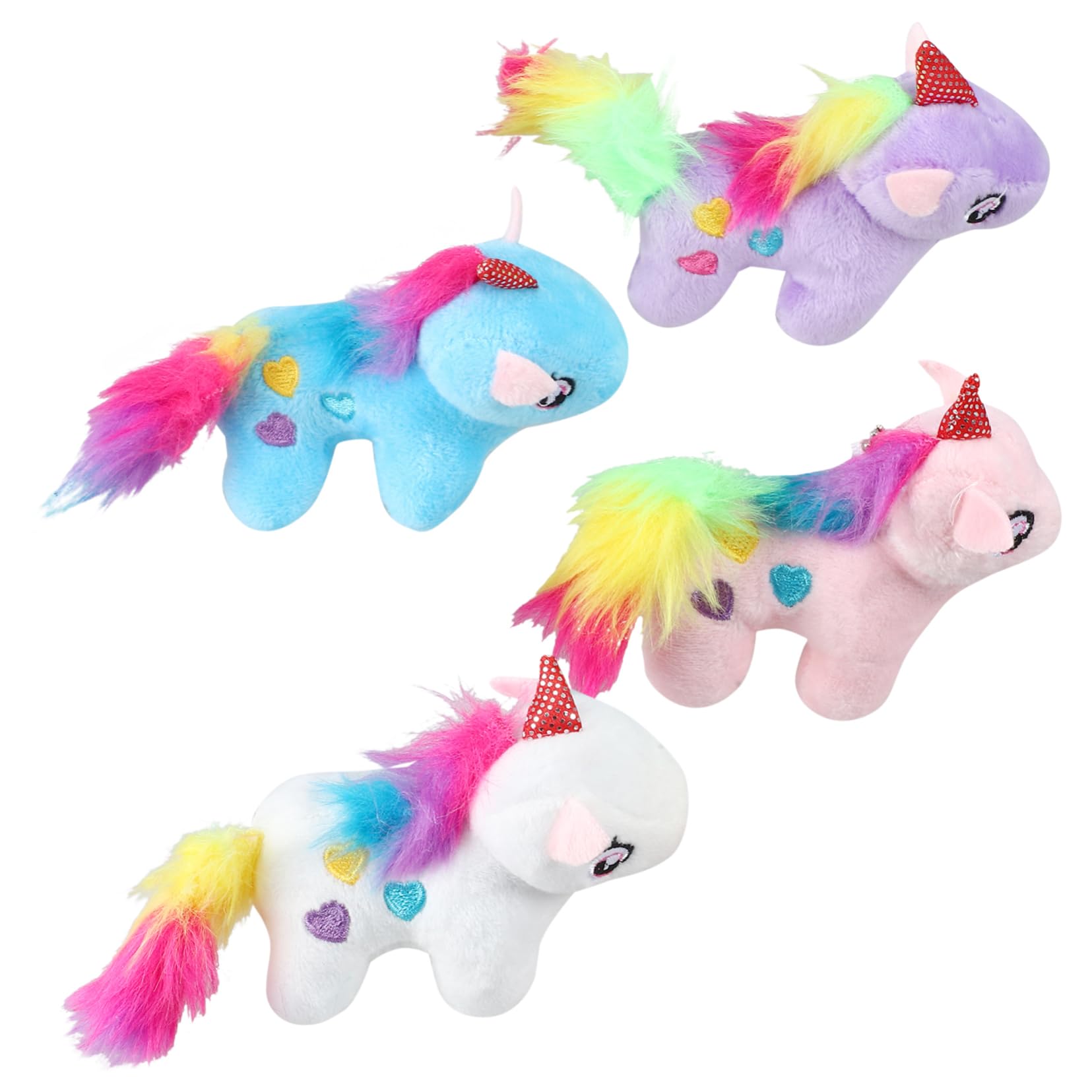 12piezas Llaveros De De Peluche Adorno Colgante De y Decoración Para De Cumpleaños y