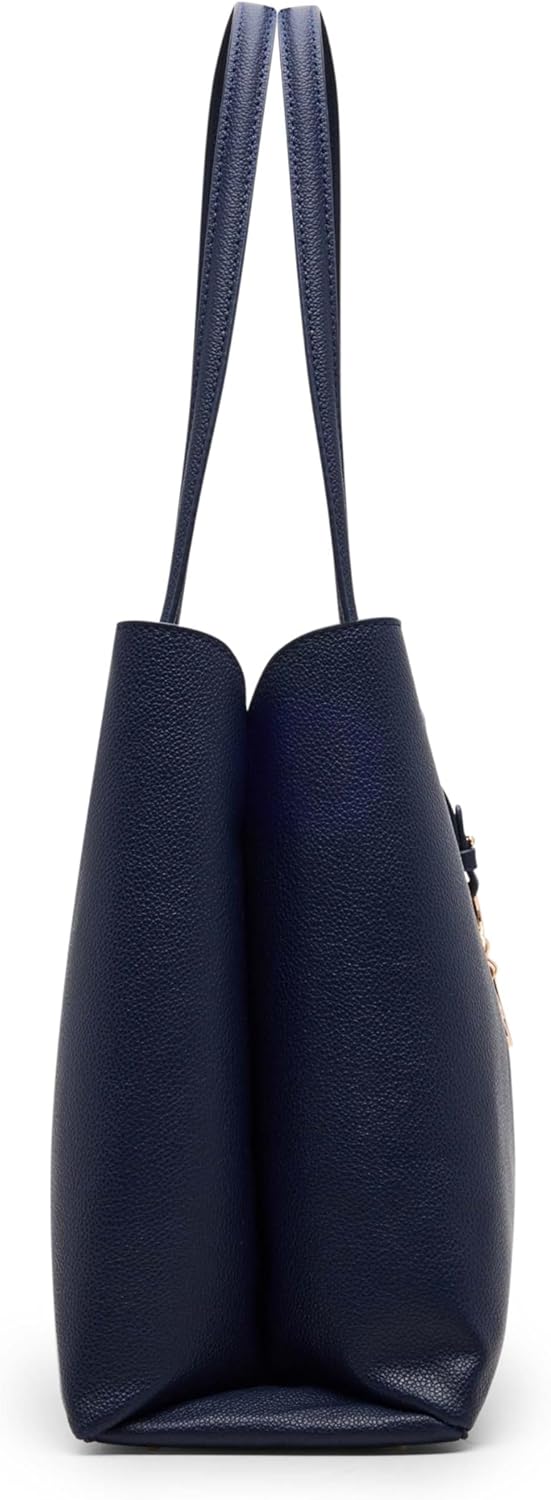 Anne Klein Women's Bonded Double Compartment Tote With Charm - Image 5