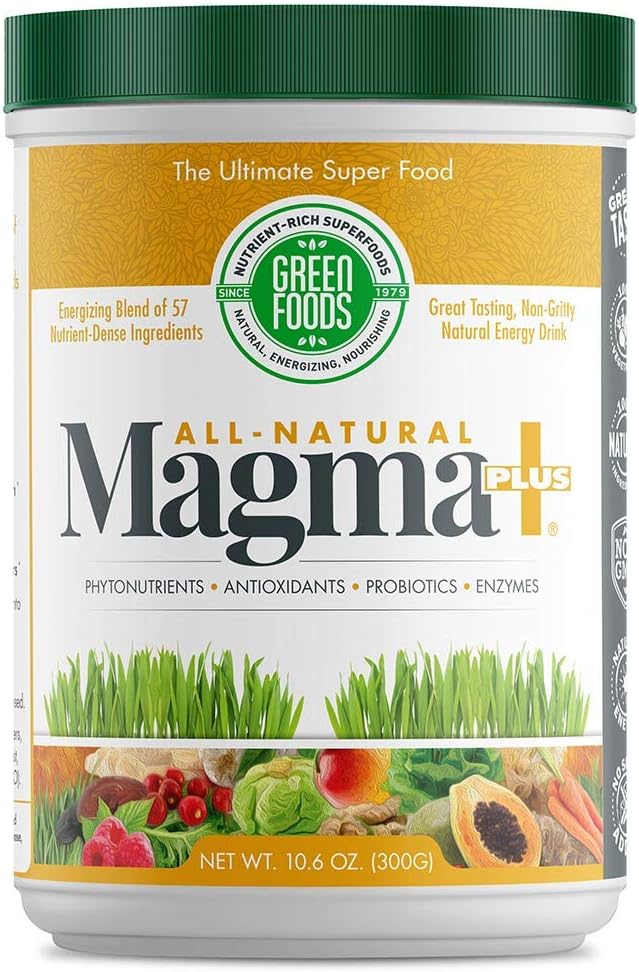 Green Foods Magma Plus The Ultimate Superfood 11 Oz Powder 11 Ounce