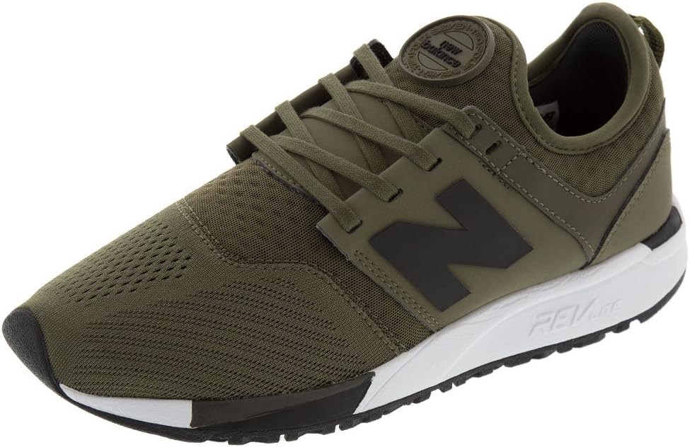 New Balance Men's MRL247OL, Olive, 8.5 D US