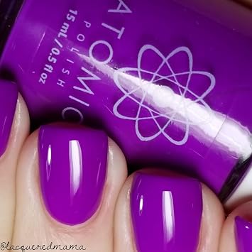 Neon (Ne) Purple Nail Polish - Atomic Polish