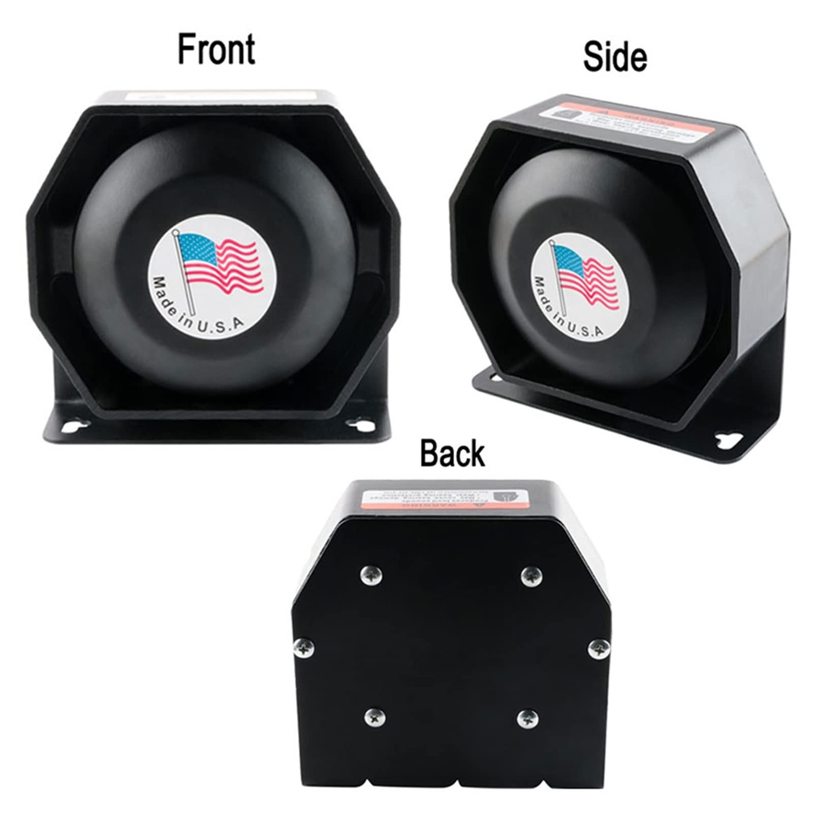 Amazon | エアーホーン 車両警告ホーン車警察サイレンスピーカー 200