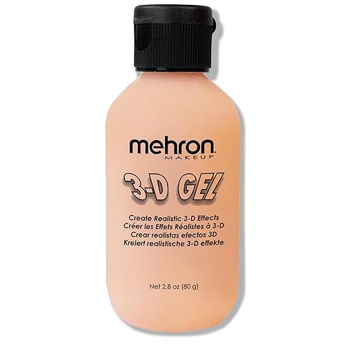 Gel Mehron 3D color piel 2 onzas