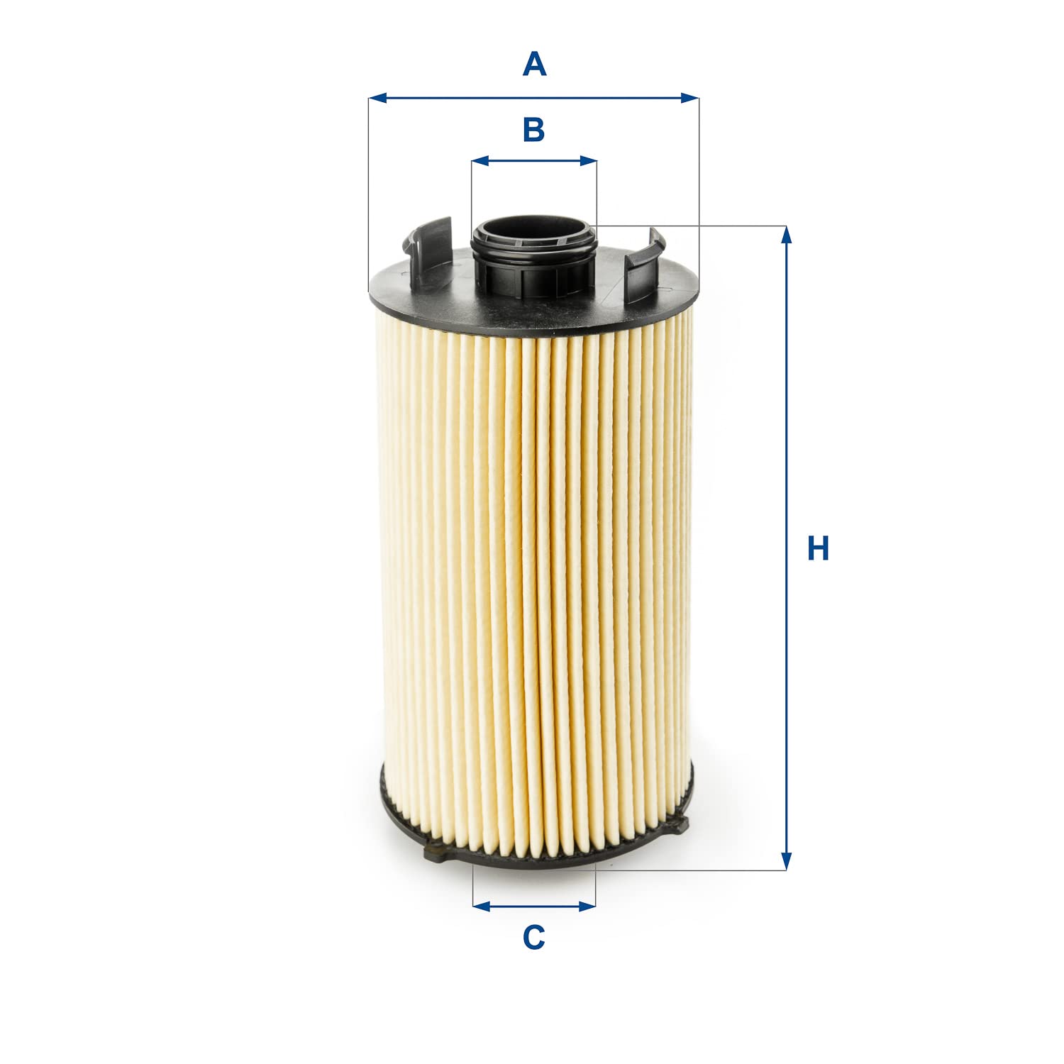 UFI Filters, Filtro de Aceite 25.051.00, Filtro de Aceite de Recambio, Apto para Tractores y Cosechadoras, Apto para Modelos AIFO, Case IH, Claas y New Holland