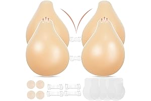 The Magic of Concealment: Self-Adhesive Backless Invisible Bra