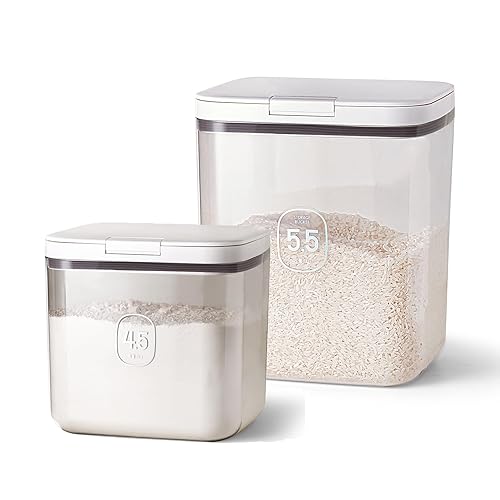 Flour Container - 5.5 L + 4.5 L Flour Dispenser