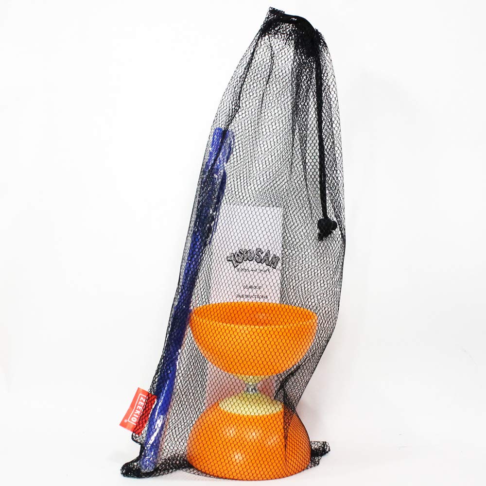 Zeekio Conjunto de 2 Diabolo para iniciantes Neoflight - Inclui