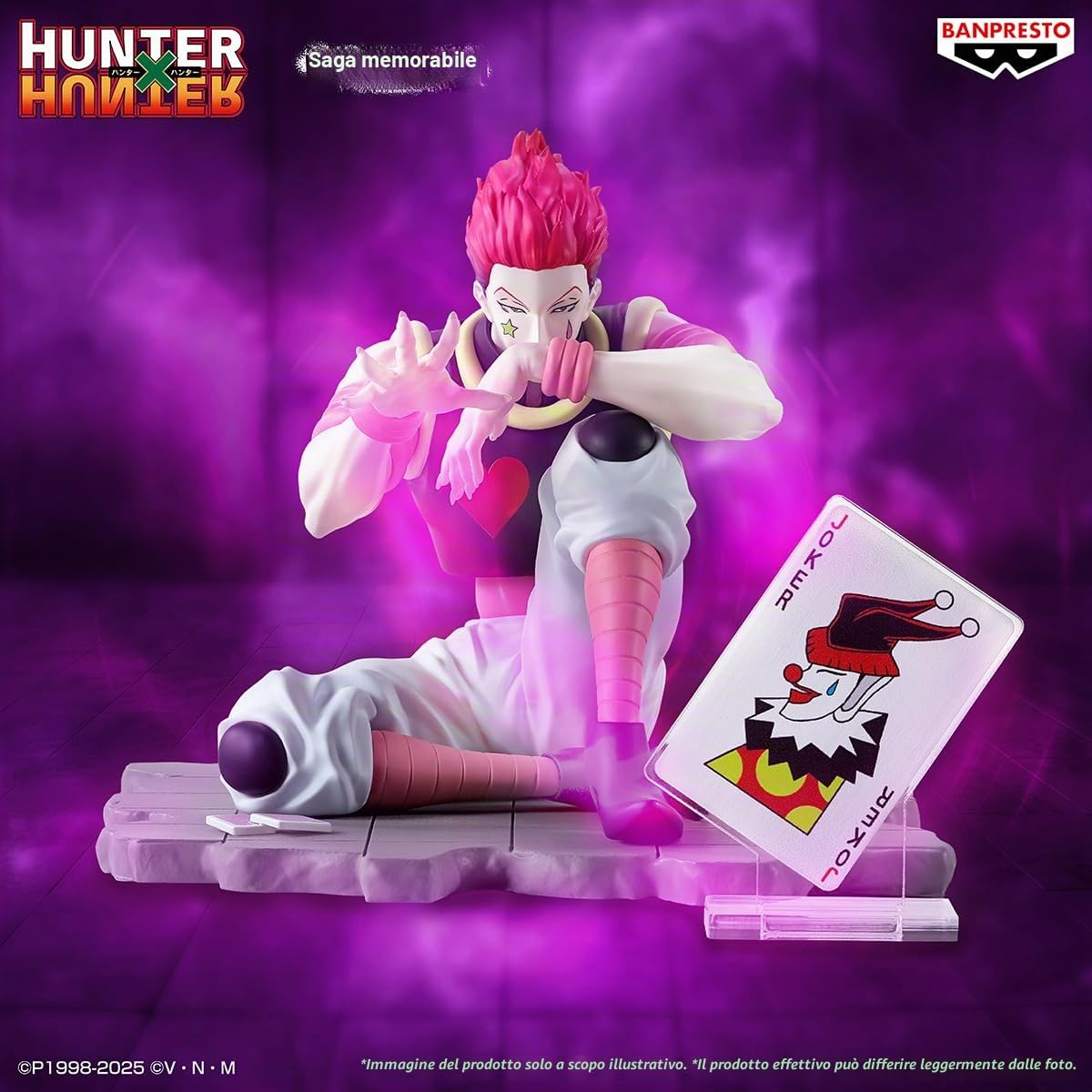 Banpresto Hyskoa Hunter x Hunter, Personaggio d'azione memorabile Saga Special 9 cm, BP29612P Multicolore, Figura da collezione, ideale per i fan degli Anime