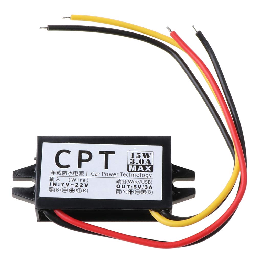 for for Converter Regulator 12V to 5V 3A 15W Car LED Display Power Supply Elektronika Pogodi