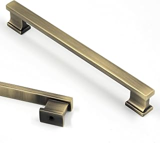 Asidrama 10 Pack 11.3 inch Brushed Antique Bronze Kitchen Cabinet Handles