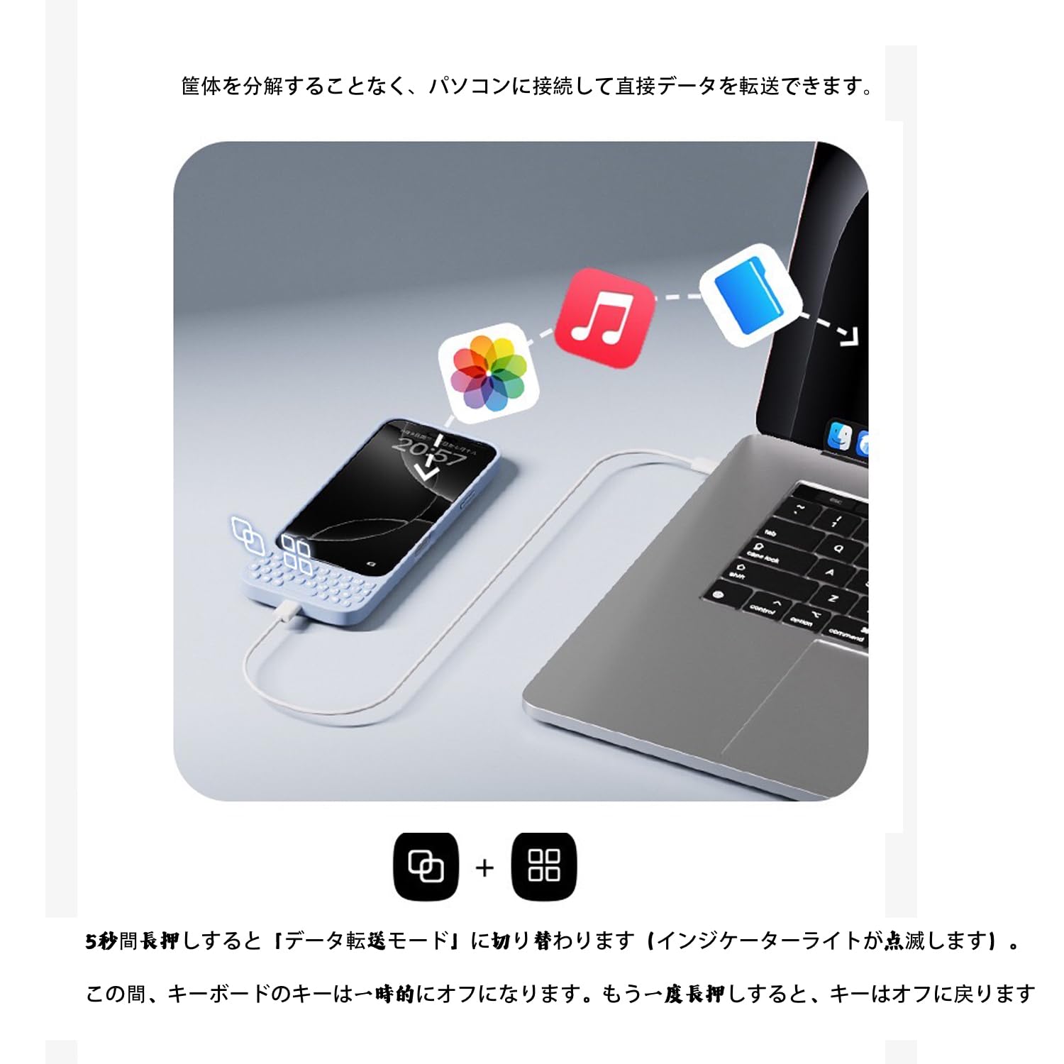 Amazon.co.jp: CAVAJP iPhone 16/17 Pro Max用キーボード - ブラック