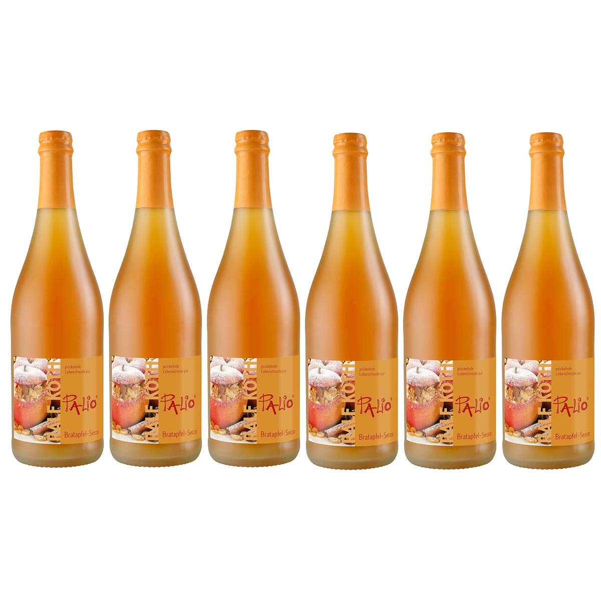 Palio - Bratapfel Secco 0,75l - Wintersecco zu Weihnachten, Menge:6 Stück