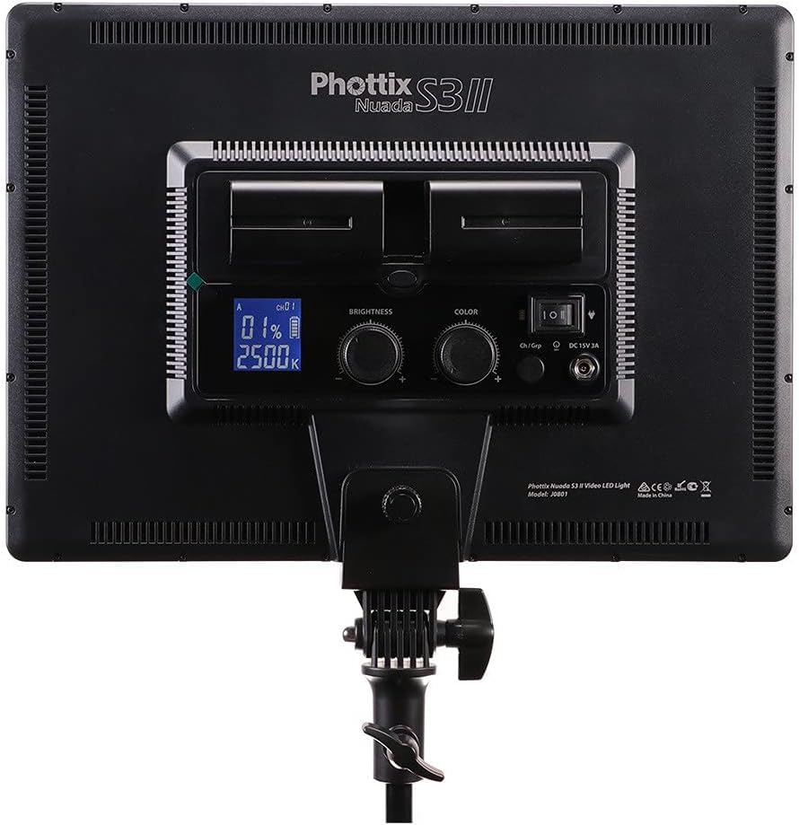 Amazon | Phottix Nuada S3II LED Light | Phottix | 定常光ライト