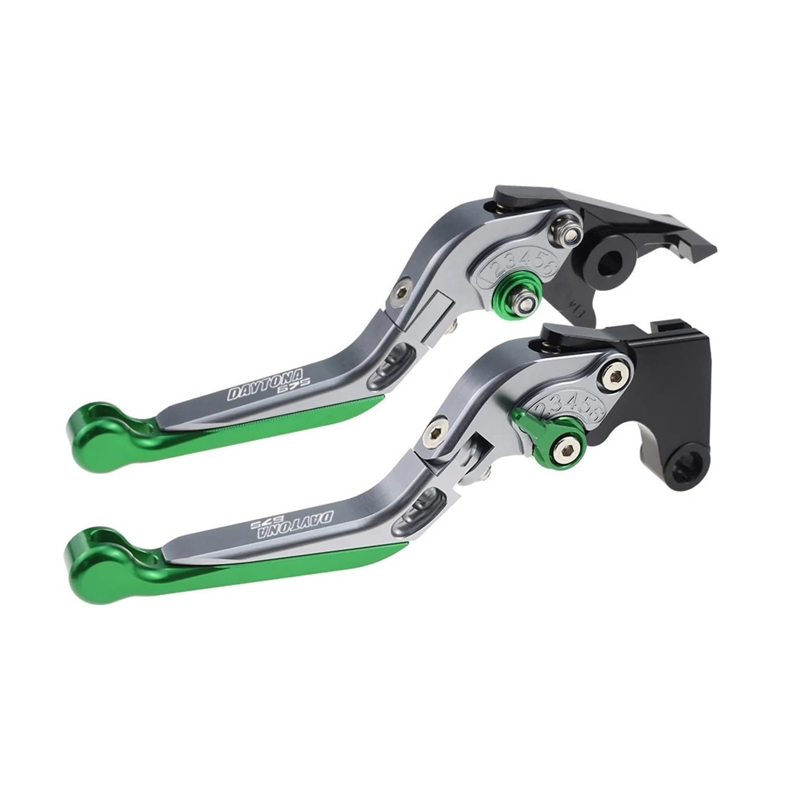 Jghfdws 50 Motorcycle Brake Clutch Lever Set For Daytona675 Motorcycle Folding Extendable Brake Clutch Levers(50)