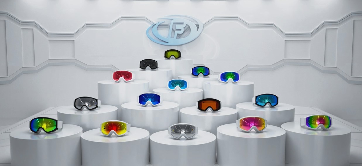 AVAWAY Skibrille OTG Für Brillenträger - Magnet-Wechselsystem Mit UV-Schutz & Anti-Fog