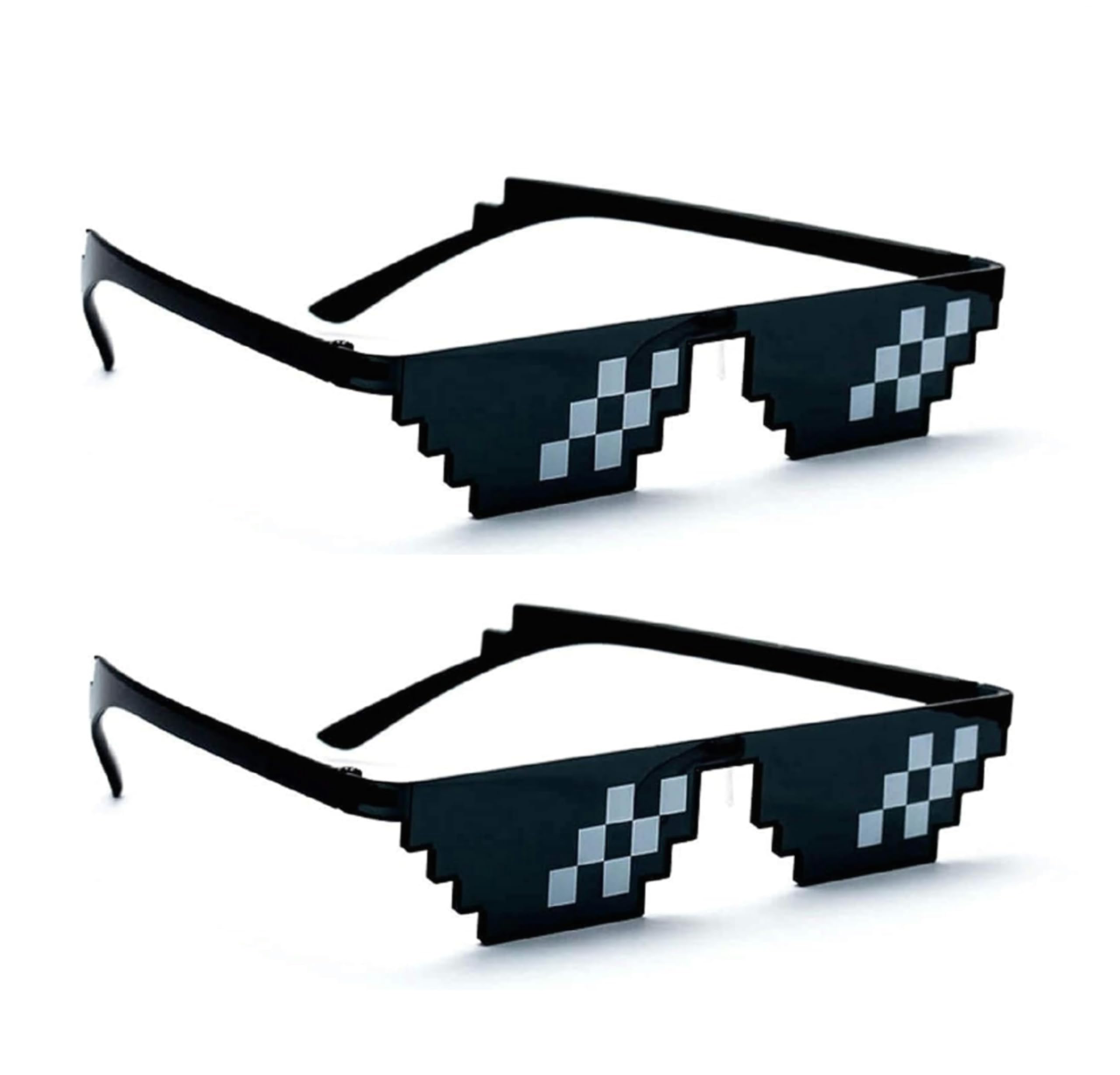 pc star Pixel Style Party Sunglasses for Men Women Kids Novelty Fun Glasses Lightweight Fashion Eyewear for Parties Birthdays Festivals Cosplay Events-picture-52