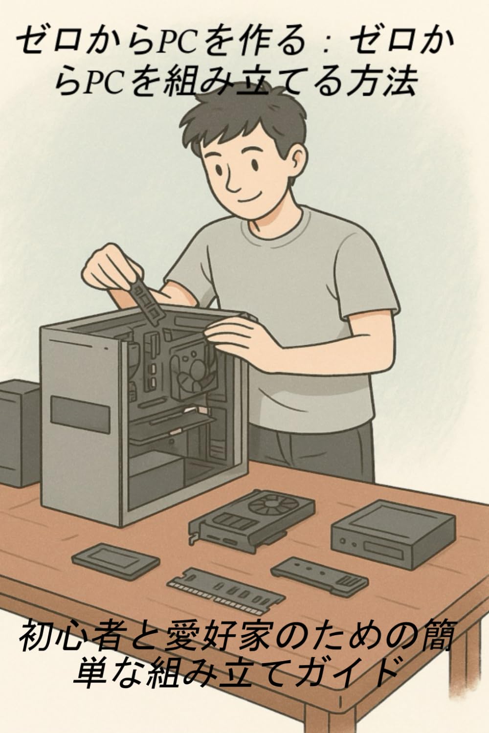 ゼロからPCを作る：ゼロからPCを組み立てる方法: 初心者と愛好家のための簡単な組み立てガイド