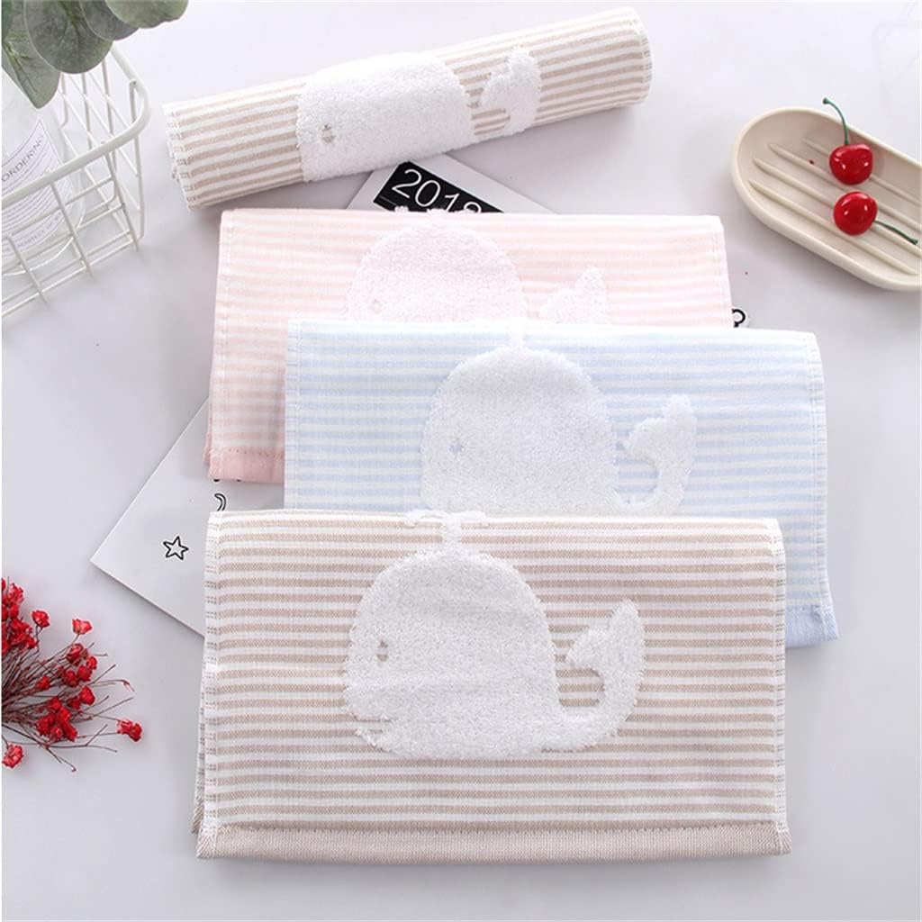 Towel Towel Household Daily Embroidered Fish Towel Scarf Bath Supplies face Towel Bath Towel (Color : B, Size : 25x50cm) (A 25x50cm)
