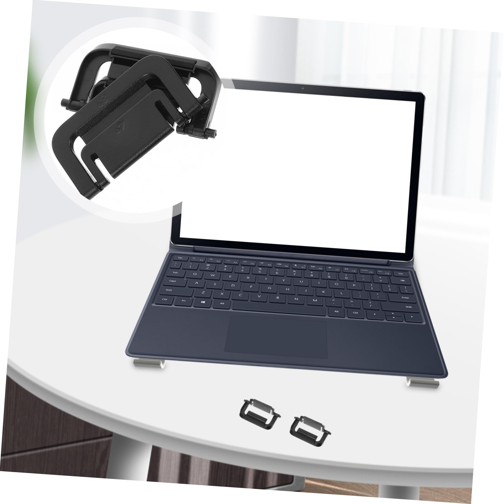 HOMSFOU Keyboard Stand Replacement Feet Compatible with Tkl Tkl Mechanical Keyboards Ergonomic Keyboard Foot Holder