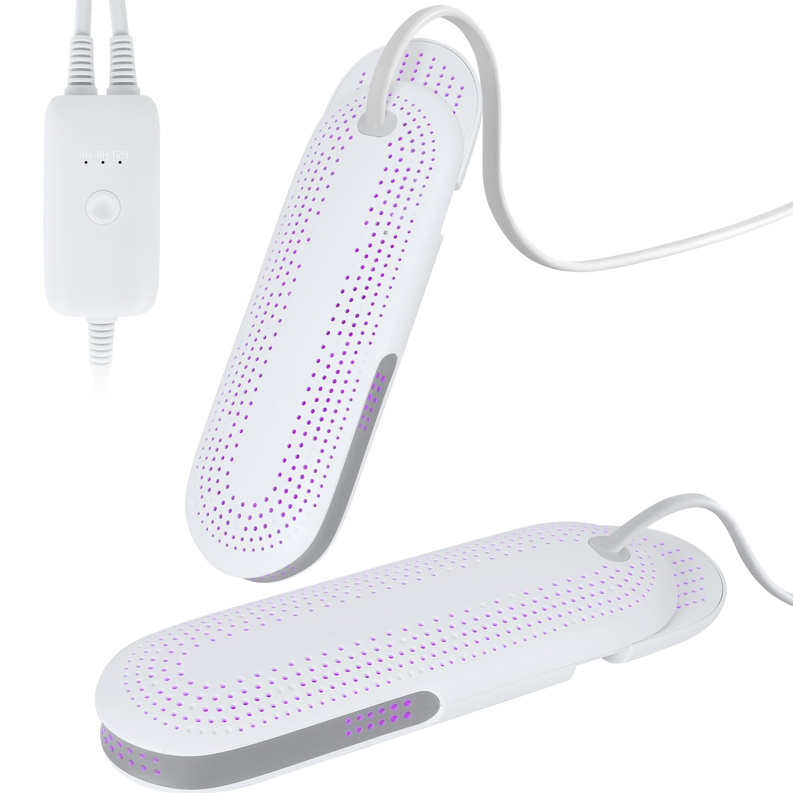 Asciuga Scarpe Elettrico Portatile – Asciugatrice Per Calzature Con Sterilizzazione UV, Pieghevole Per Viaggi – Scalda Stivali, Guanti E Calzini, Asciugatura Rapida - 3