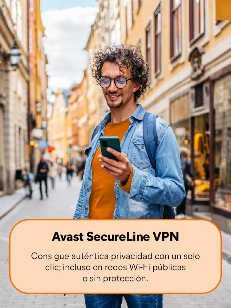 Avast SecureLine VPN 2026 | 10 Dispositivos | 1 Año | Descarga digital