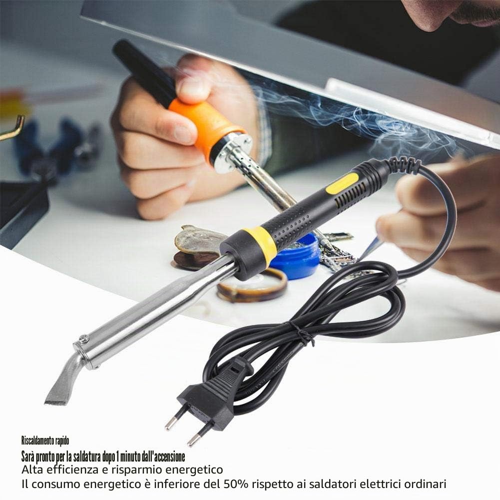Saldatore elettrico, 220V 150W Strumento per saldatura a pistola ad alta potenza per ferro stiro elettrico ad alta potenza (spina europea)