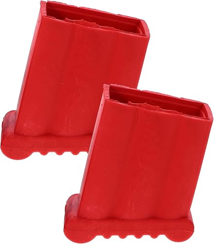 DOITOOL 2 piezas de patas de escalera sillas de plástico para muebles para el hogar, pies de escalera de repuesto, pies de escalera, escalera de