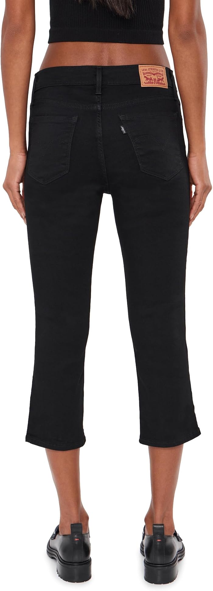Levi's® Женские джинсы-капри Levi's 311 Shaping Skinny, цвет: Чёрный — фото 2