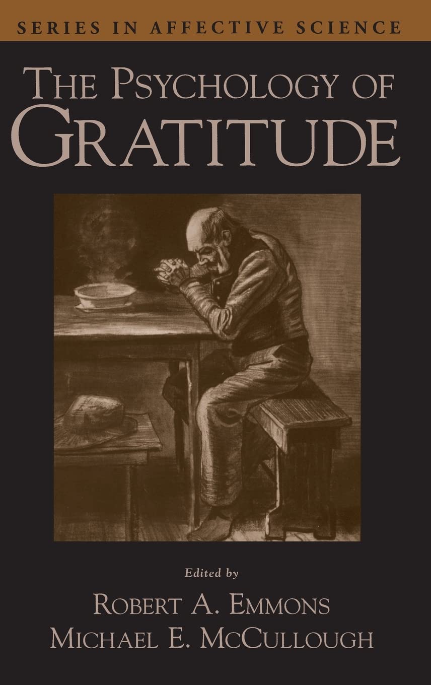 PSYCHOLOGY OF GRATITUDE SAS - SERIES IN AFFECTIVE SCIENCE