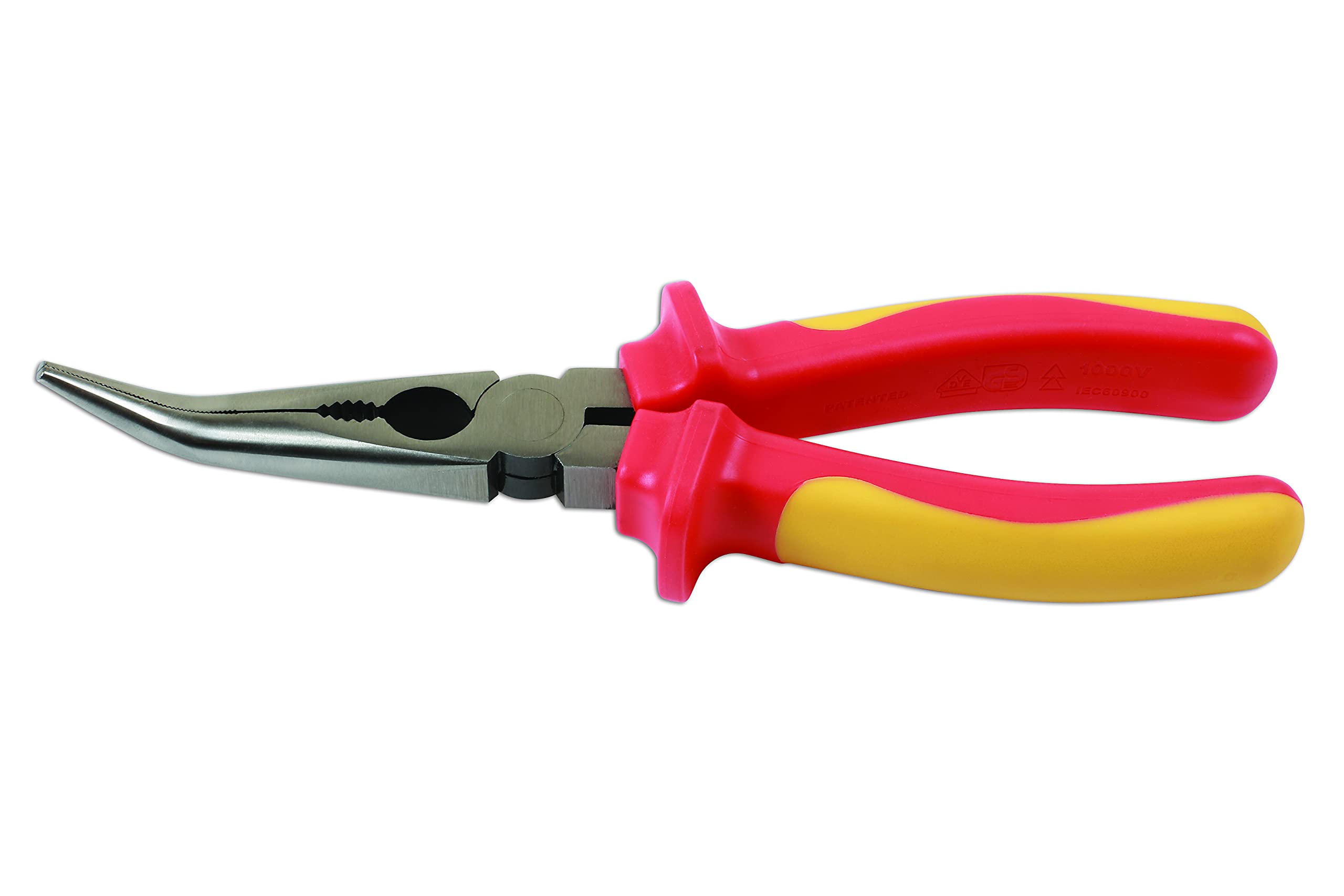 Laser Tools Insulated Bent Nose Pliers 200mm 7570