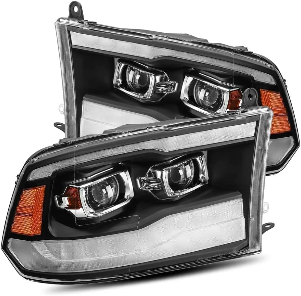 AlphaRex PRO-Series Projector Headlights, front view