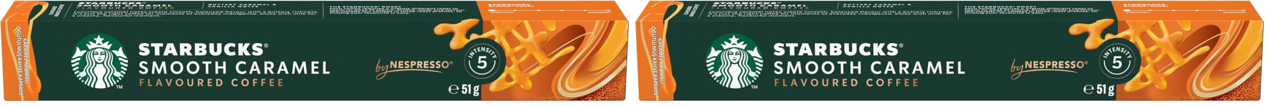 STARBUCKS By Nespresso Karamel Aromalı Kapsül Kahve 1 X 10 Adet (2 paketi)