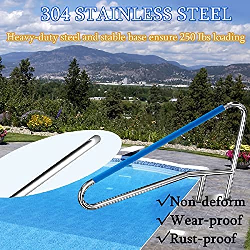 Barandilla para piscina de acero inoxidable 304 acero miniatura 4